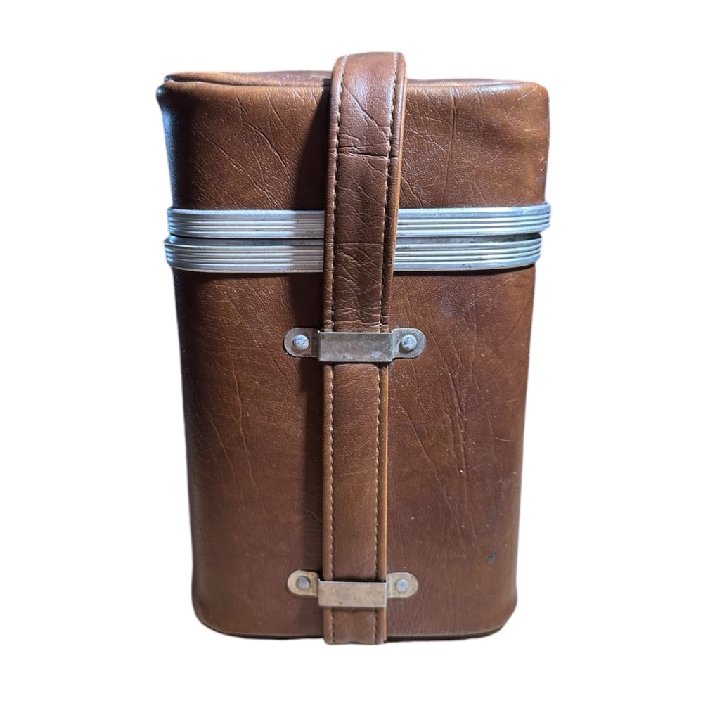 Brown Leather Men's Bag - Picture 4 of 11